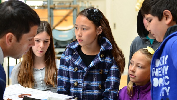 Children participating in school opera programs