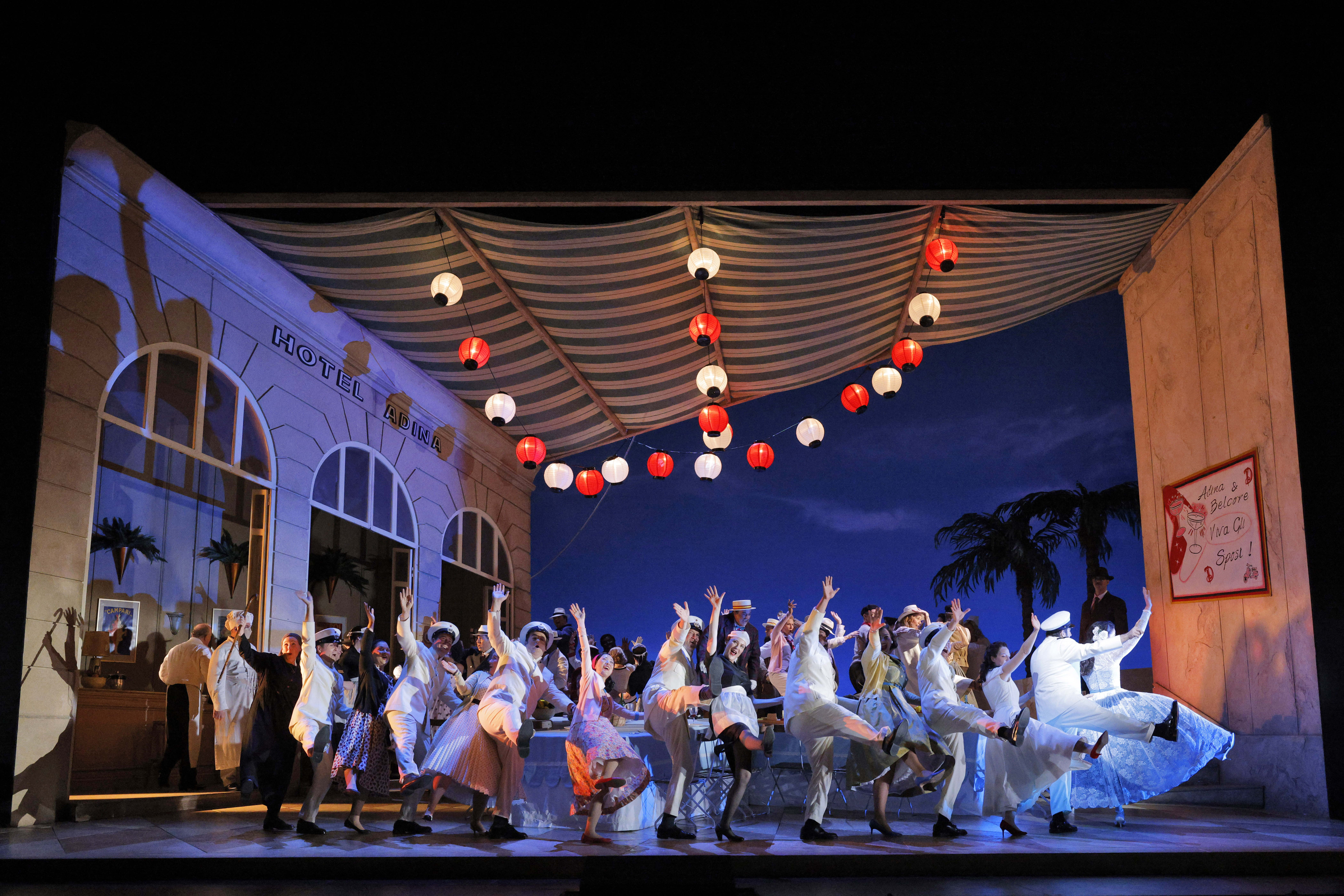people dancing on stage