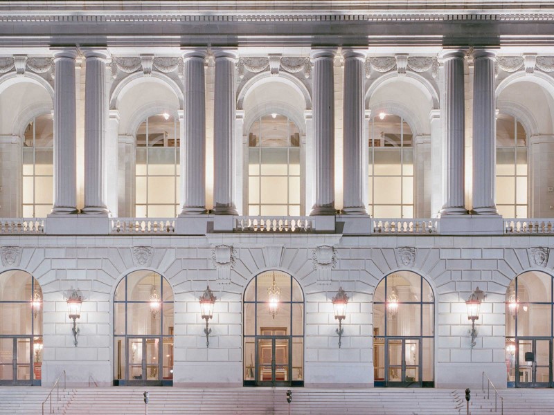 Exterior of the War Memorial Opera House